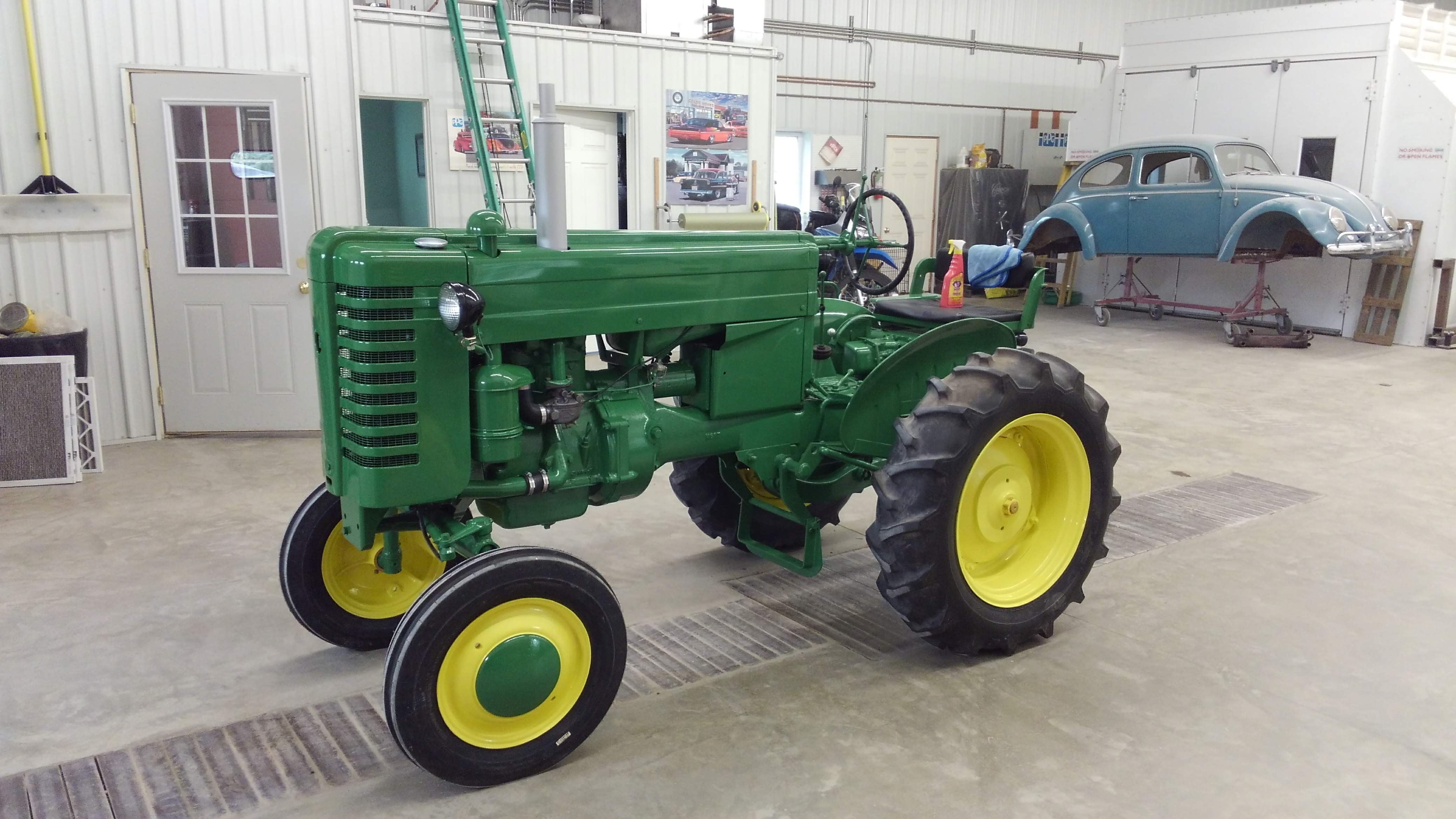 Tractor restoration nearing completion