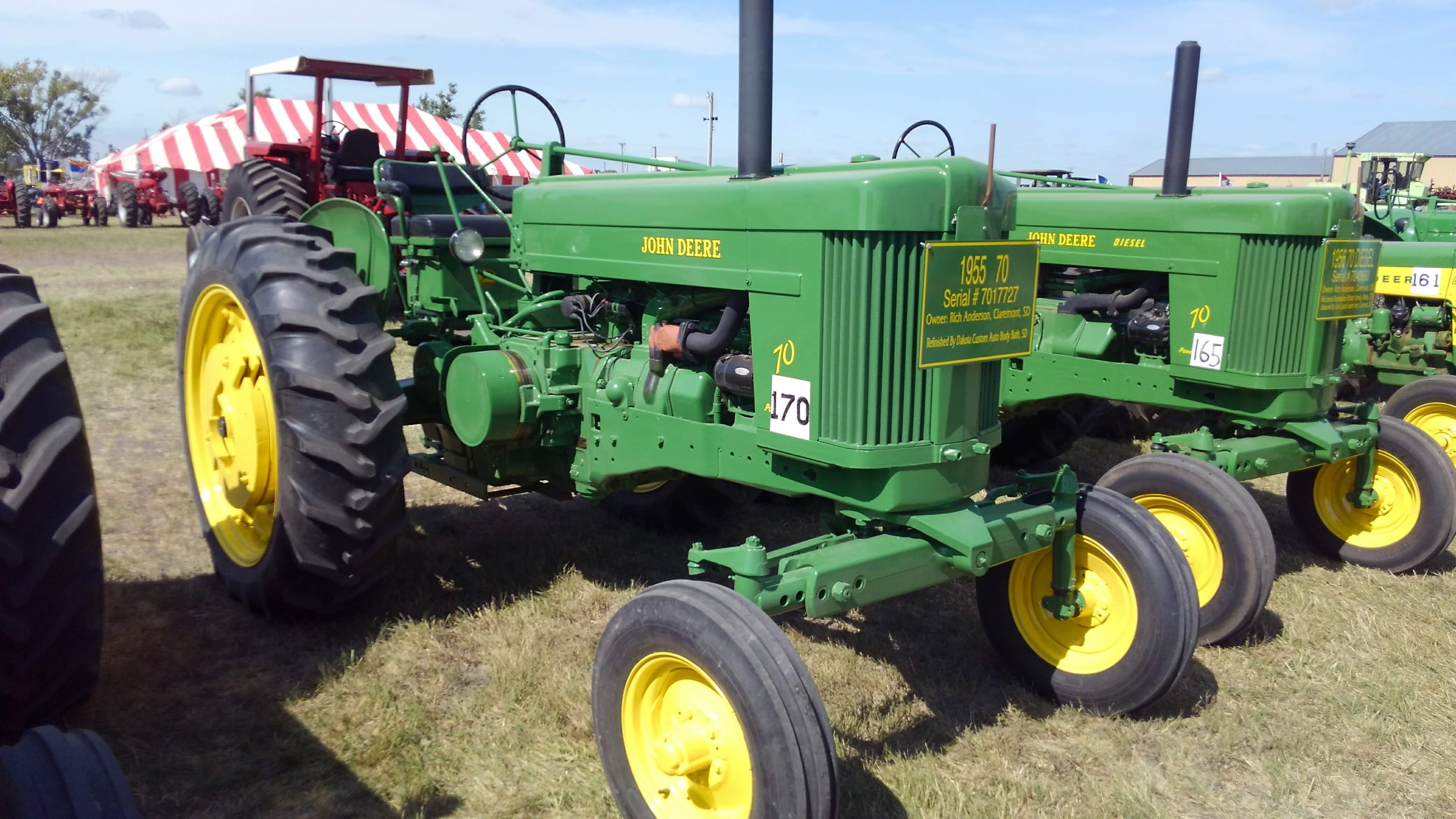 Tractor restoration completed